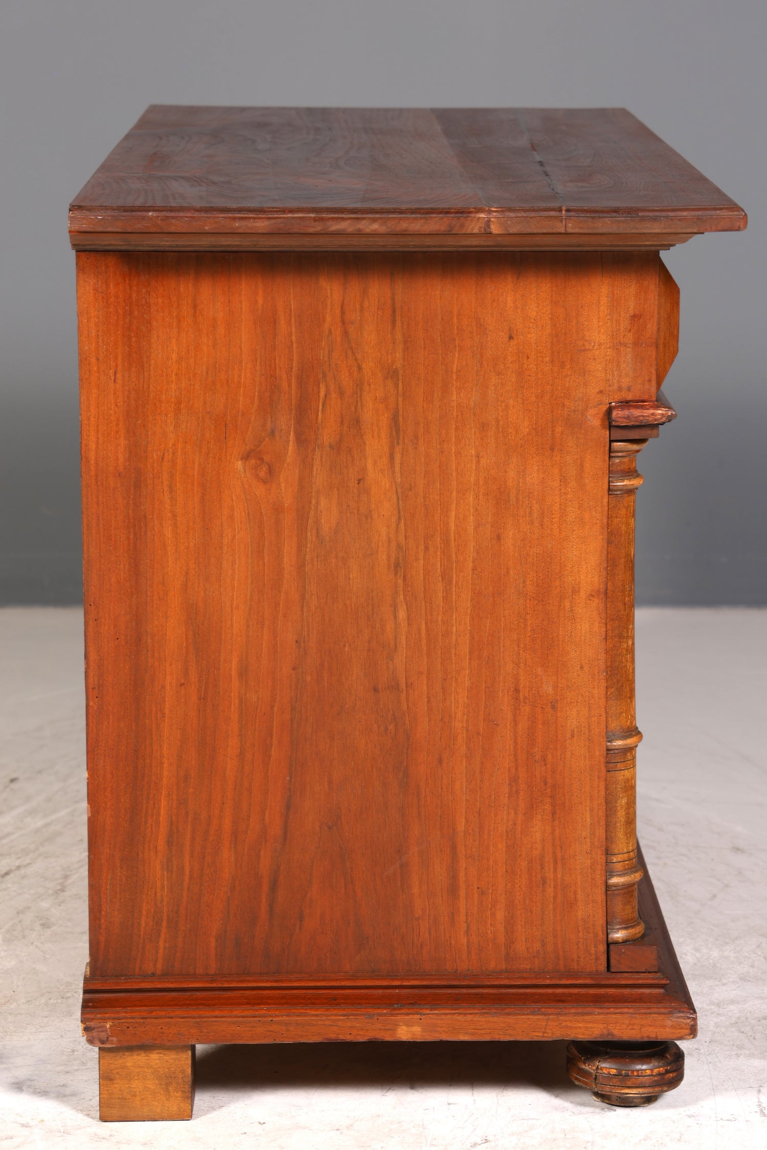 F133 Finish Wunderschöne Gründerzeit Kommode Louis Philippe Nussbaum Schubladen Kommode Sideboard um 1880