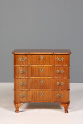 Stilvolle geschwungene Kommode im Barock Stil Sideboard Englisch Schubladenkommode