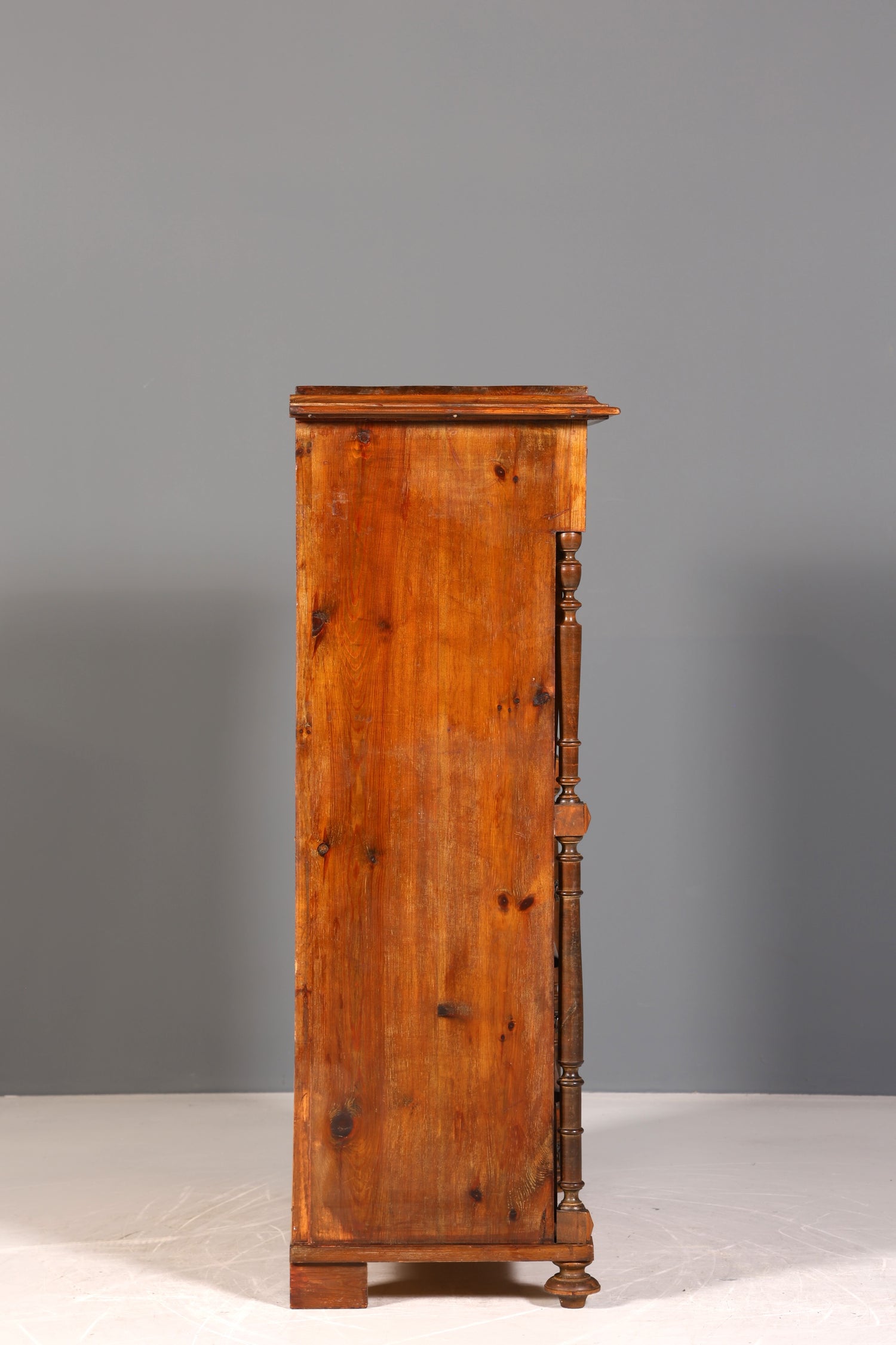 Wunderschöner Jugendstil Sekretär Nussbaum Gründerzeit Vertiko Antik Kommode um 1900