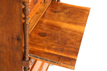 Wunderschöner Jugendstil Sekretär Nussbaum Gründerzeit Vertiko Antik Kommode um 1900