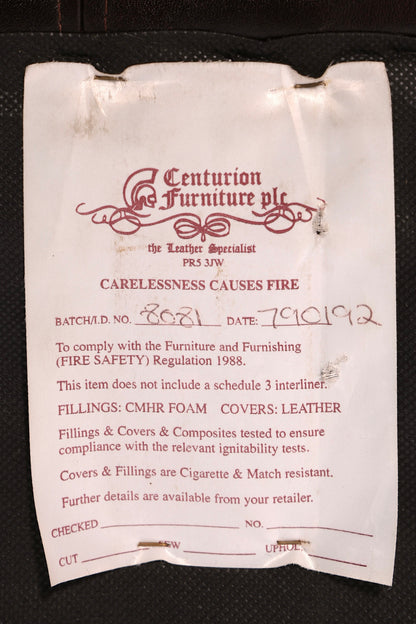 Wunderschönes Original Chesterfield Sofa 2-Sitzer Couch Englisches echt Leder Sofa UK 1 von 2