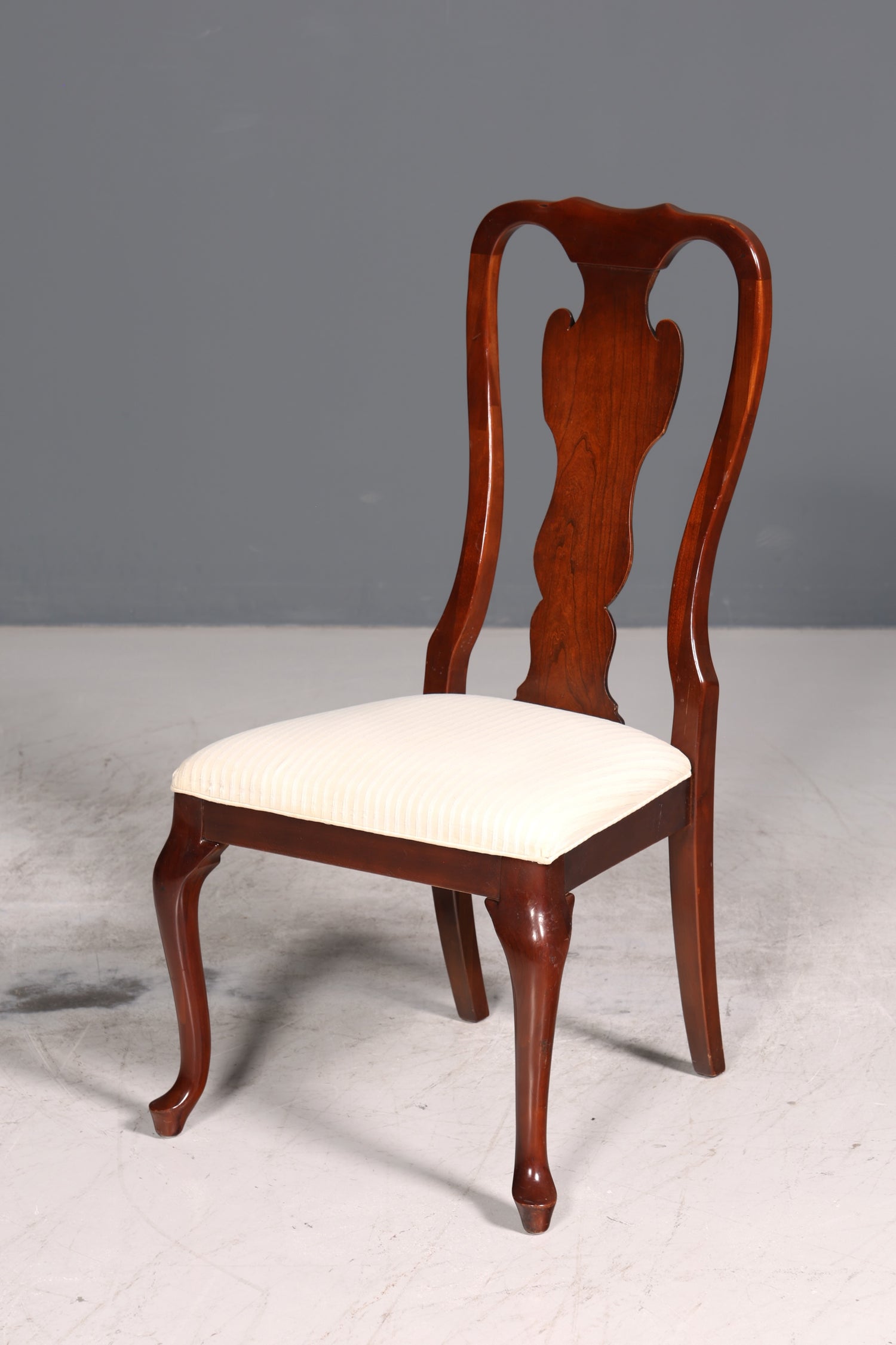 4x Edle Drexel Heritage Stühle Amerikanisch USA Chippendale Stil Stuhlset Küchenstuhl Set Esszimmer Stühle