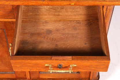 Wunderschöne Jugendstil Kommode Sideboard Eiche Antik Schrank Gründerzeit Flur Kommode