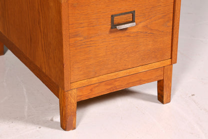Edler Mid Century Aktenschrank Bauhaus Apothekerschrank Vintage Schubladenkommode Vertiko Retro