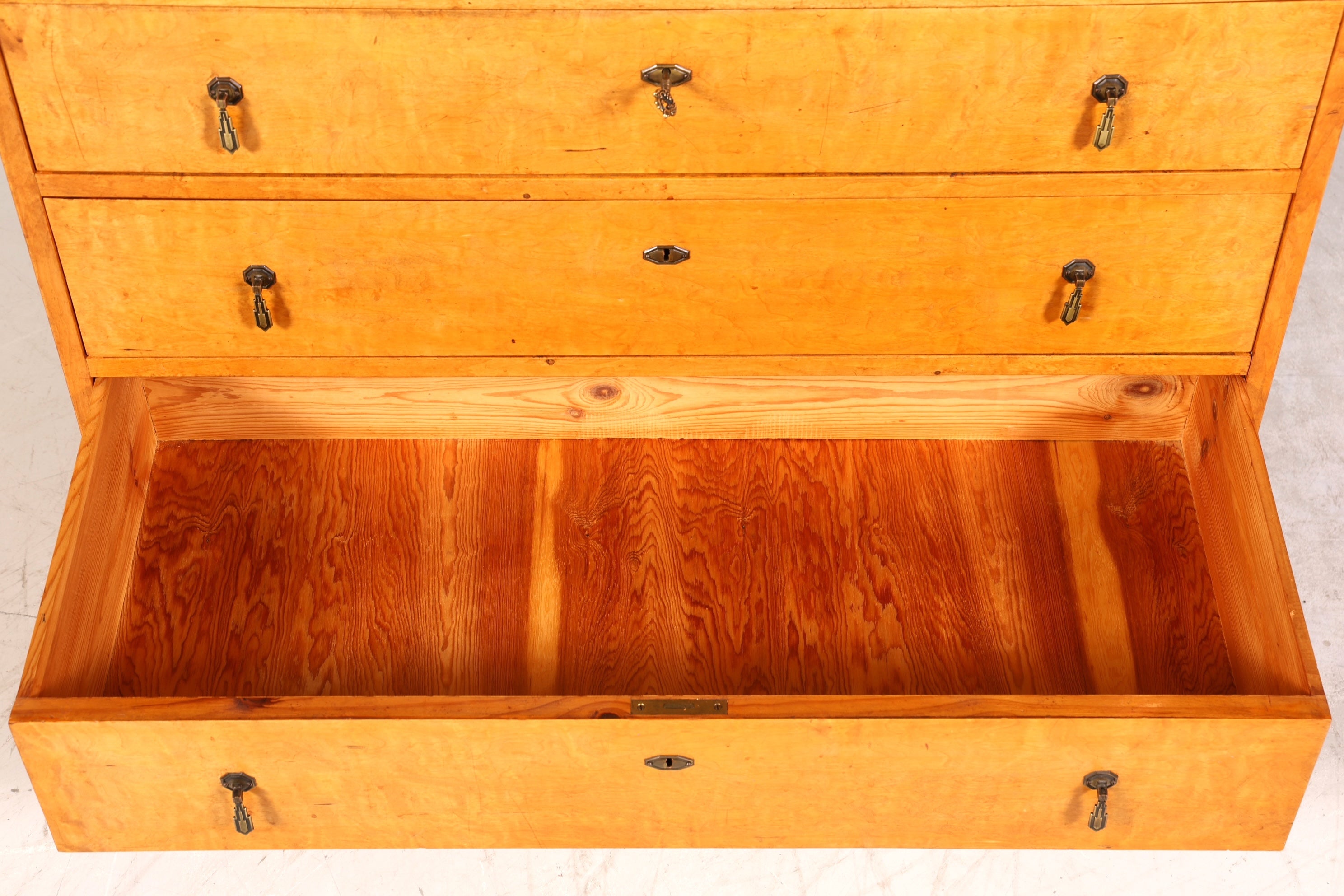 Wunderschöne Kommode im Art Deco Stil um 1930 Büro Schubladenkommode Sideboard