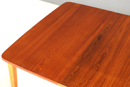 Traumhafter Mid Century Esstisch ausziehbarer Danish Design Teak Holz Küchentisch Esszimmer Tisch