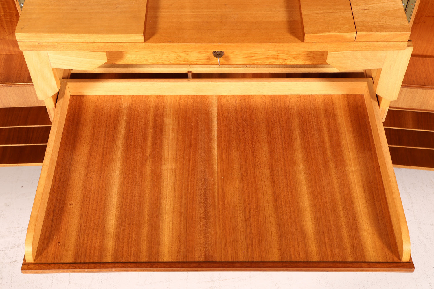 Seltener Magic Box Sekretär Mummenthaler &amp; Meier Mid Century Schreibkommode Büro Schrank Schweiz