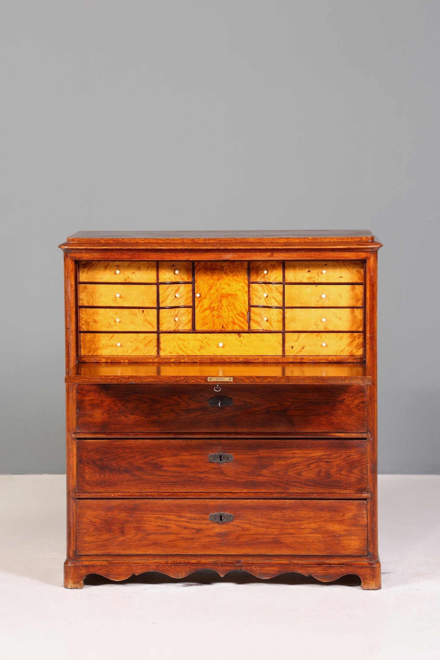 Traumhafter Louis Philippe Sekretär um 1880 Biedermeier Antik Schrank Chiffoniere Kommode