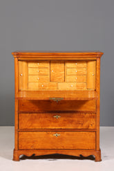 Stilvoller Biedermeier Sekretär Vertiko Louis Philippe  Kommode Schubladenkommode
