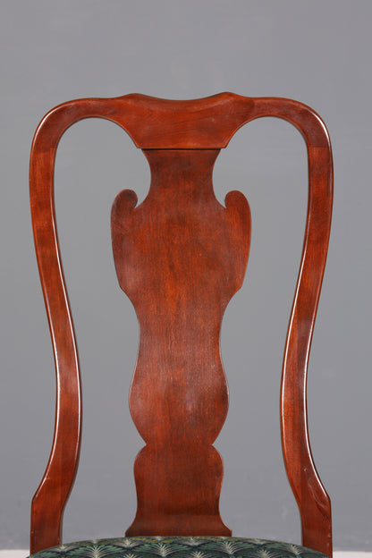 Edler Original Drexel Heritage Stuhl Chippendale USA Sekretär Schreibtisch Stuhl Küchenstuhl