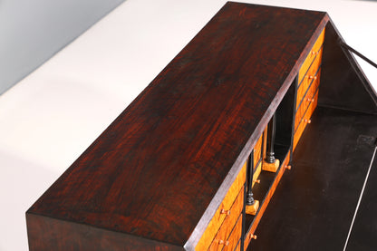 Wunderschöner Original Biedermeier Sekretär um 1860 Englisch Kommode Antik Bürokommode