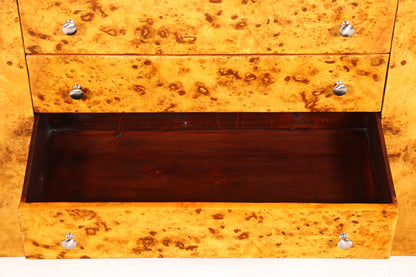 Aussergewöhnliches Art Deco Design Bücherregal Birke Luxus Regal Kommode Buchablage