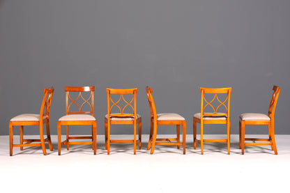 6x Elegant Bevan Funell Chairs, English Reproducible Dining Chairs, Antique 1960s Kitchen Chairs, Chair Set