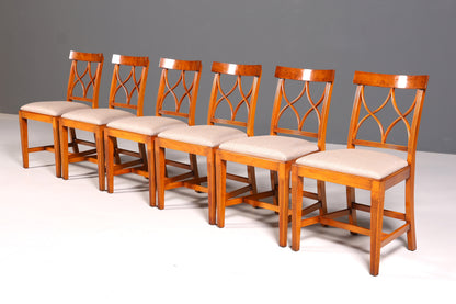 6x Elegant Bevan Funell Chairs, English Reproducible Dining Chairs, Antique 1960s Kitchen Chairs, Chair Set