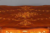 Prächtiger XXL Louis XV Stil Schreibtisch French Desk Antik Intarsien Bürotisch Office Table