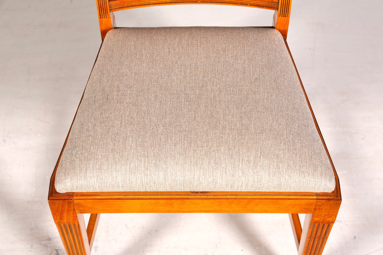 6x Elegant Bevan Funell Chairs, English Reproducible Dining Chairs, Antique 1960s Kitchen Chairs, Chair Set