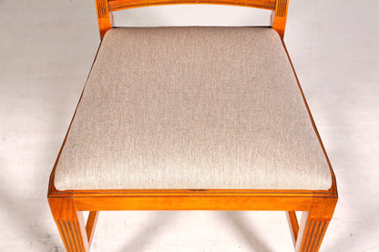 6x Elegant Bevan Funell Chairs, English Reproducible Dining Chairs, Antique 1960s Kitchen Chairs, Chair Set