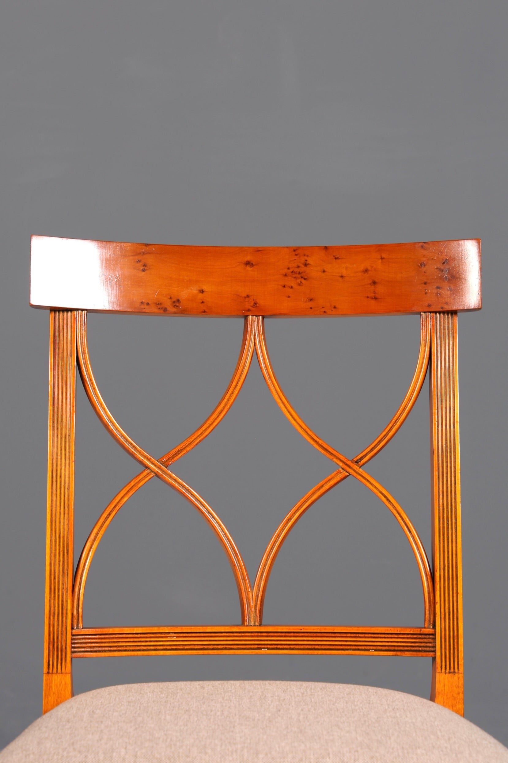 6x Elegant Bevan Funell Chairs, English Reproducible Dining Chairs, Antique 1960s Kitchen Chairs, Chair Set