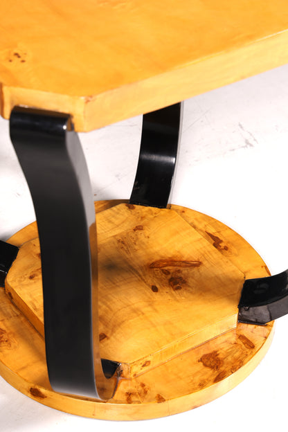 Beautiful Art Deco design side table, antique style coffee table, storage table