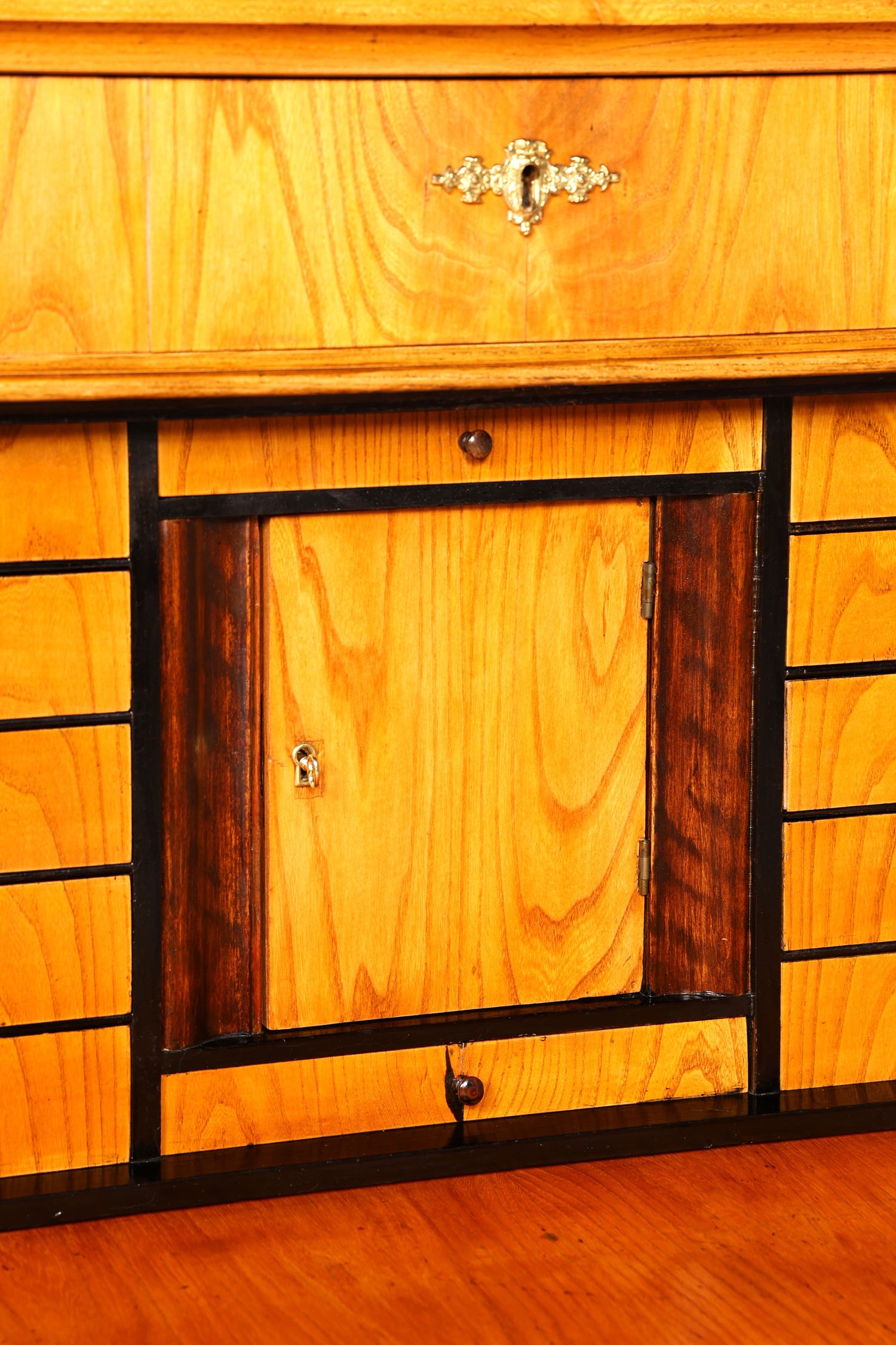 Wunderschöner Antiker Biedermeier Sekretär um 1880 Gründerzeit Echt Holz Schreibsekretär Antik