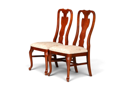 2x Edle Drexel Heritage Stühle Amerikanisch USA Chippendale Stil Stuhlset Küchenstuhl Set Esszimmer Stühle
