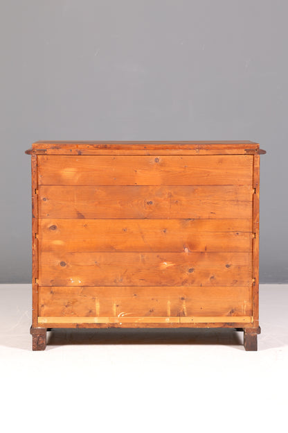 Wunderschöne Gründerzeit Kommode Jugendstil Antik Sideboard Schubladenkommode Wäschekommode um 1900