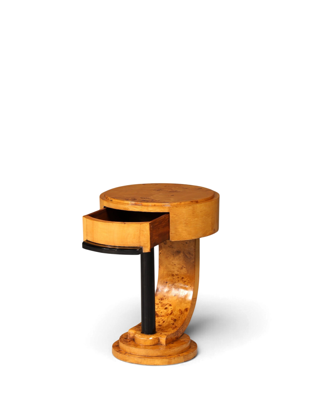Traumhafter Art Deco Stil Beistelltisch Antik Stil Tisch Luxus Ablagetisch Birke Kommode