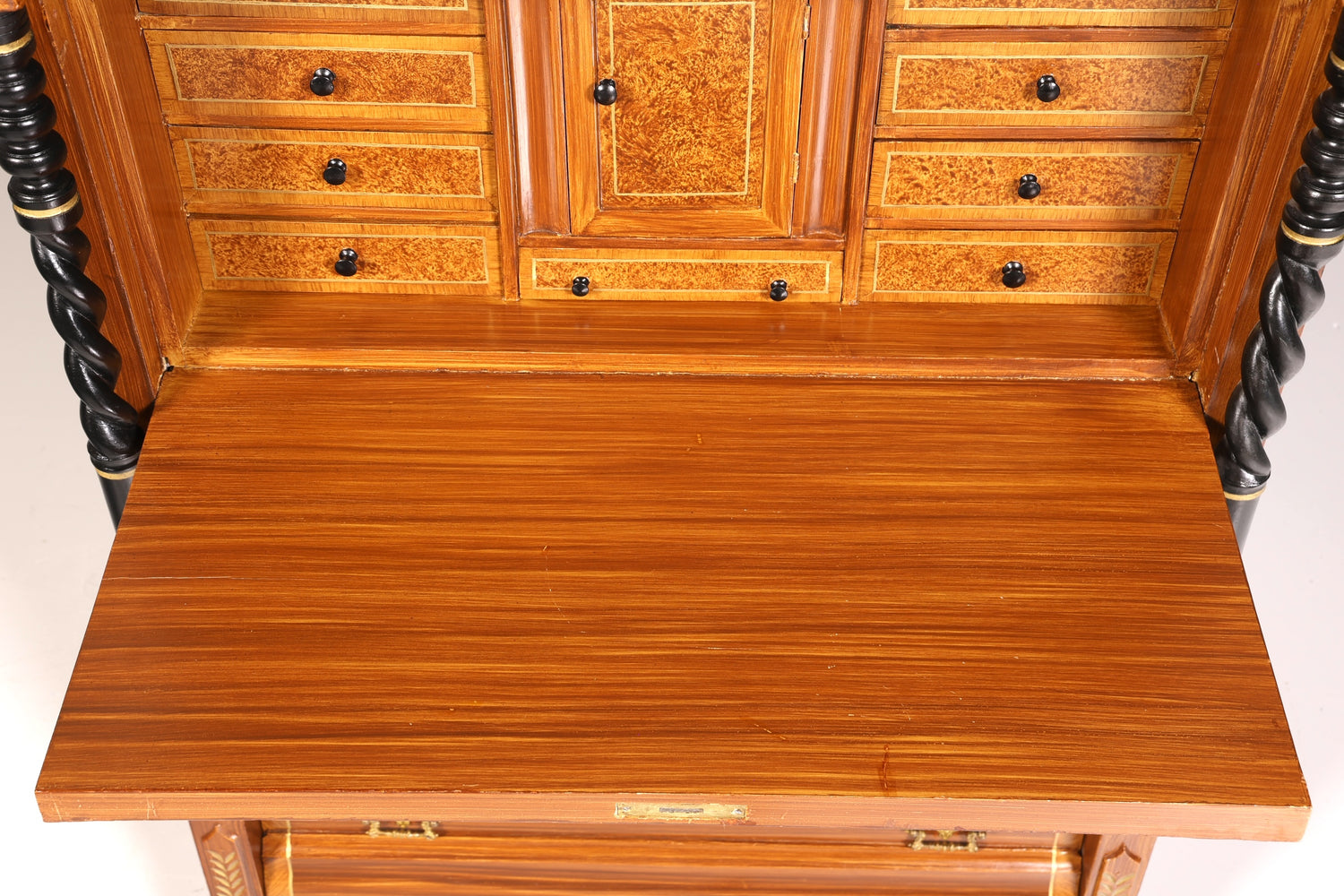 Traumhafter Gründerzeit Sekretär Vertiko Highboard Louis Philippe Kommode um 1880