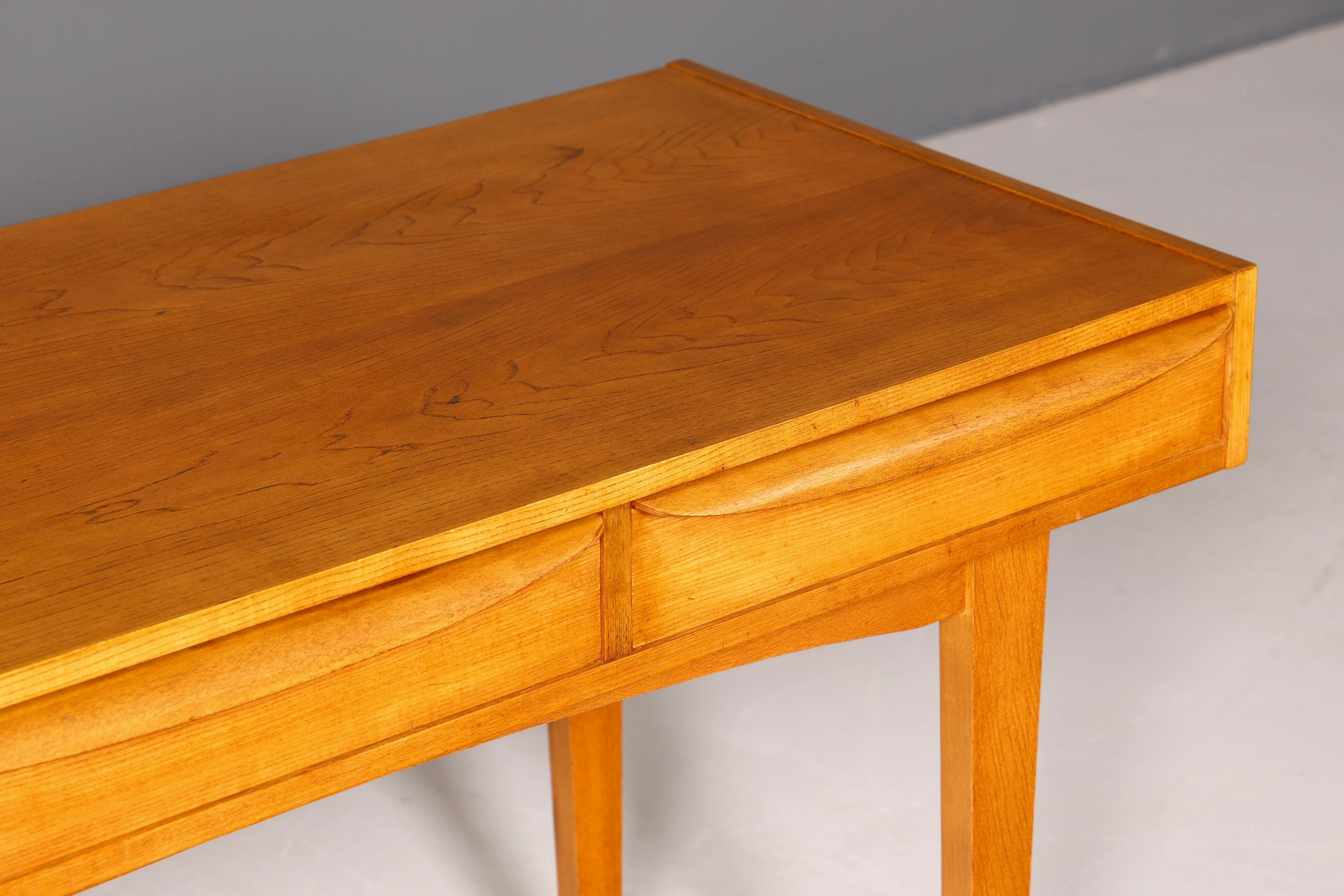 Original Hellerau Schreibtisch Modell 602 Mid Century Franz Ehrlich Design Bürotisch Vintage Desk
