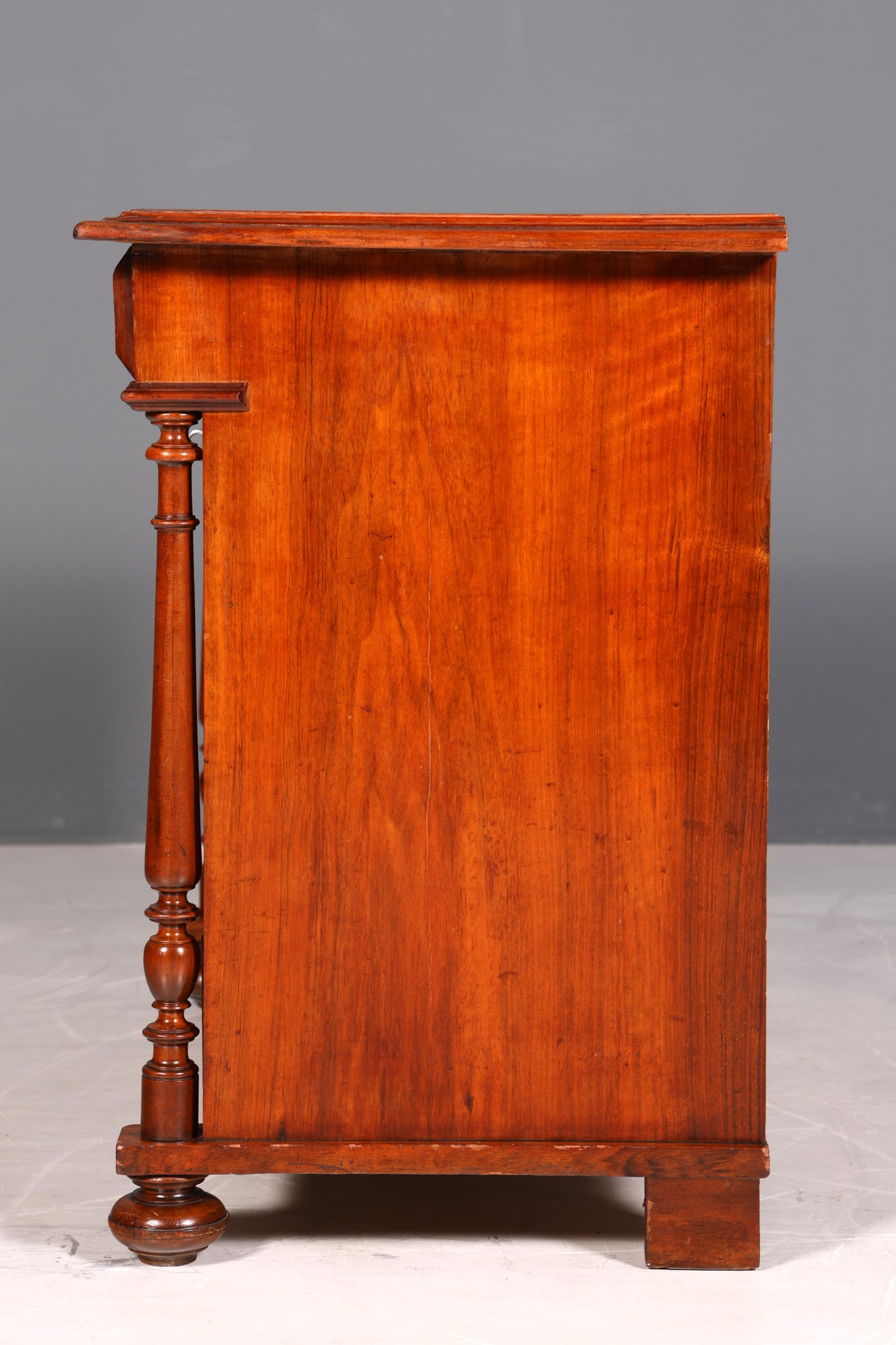 Wunderschöne Gründerzeit Kommode Louis Philippe Schubladen Kommode Nussbaum Sideboard um 1880