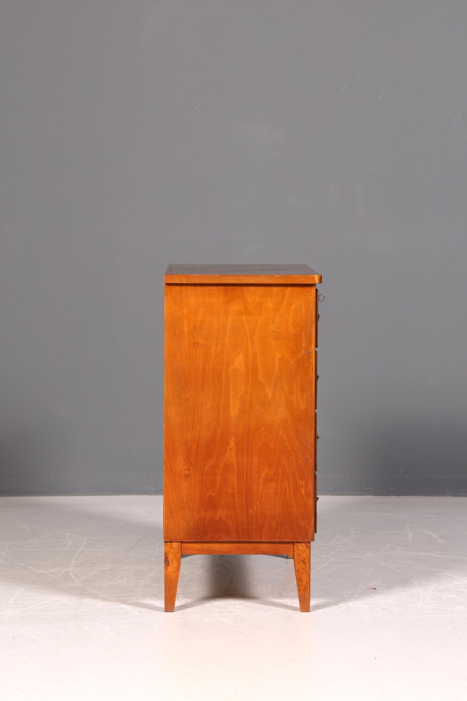 Wunderschöne Mid Century Schubladenkommode Vintage Flurkommode 60s Sideboard Designklassiker Holz