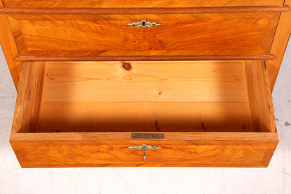 Edler Gründerzeit Sekretär Vertiko Highboard Louis Philippe Kommode Antik um 1880 Schreibsekretär