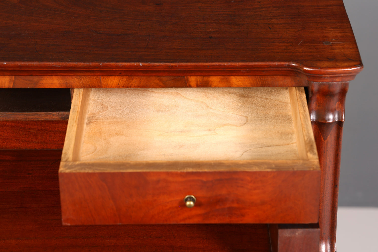 Beeindruckender Louis Philippe Sekretär Antik Rollladen Sekretär Nussbaum Schreibtisch Aufsatzsekretär