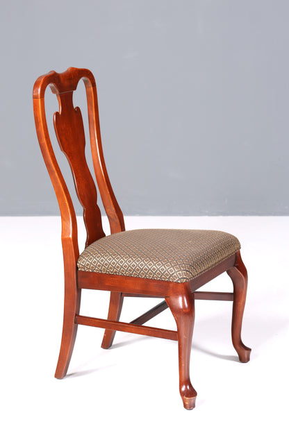 8x Edle Drexel Heritage Stühle Amerikanisch USA Chippendale Stil Stuhlset Küchenstuhl Set Esszimmer Stühle