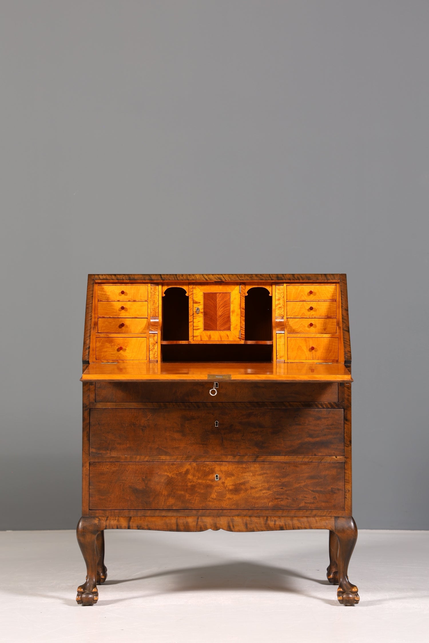 Wunderschöner Sekretär um 1930 Büro Kommode echt Holz Schreibtisch Bürokommode Office Secretary