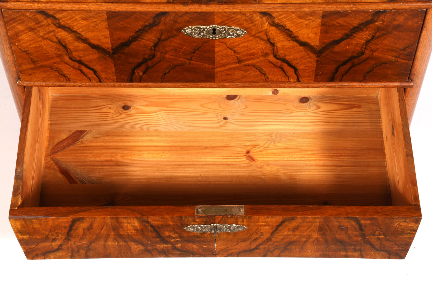 Stilvolle Louis Philippe Kommode Gründerzeit Vertiko Schubladen Kommode um 1880