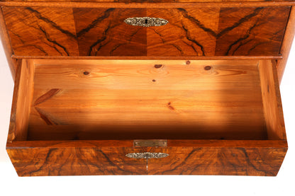 Stilvolle Louis Philippe Kommode Gründerzeit Vertiko Schubladen Kommode um 1880