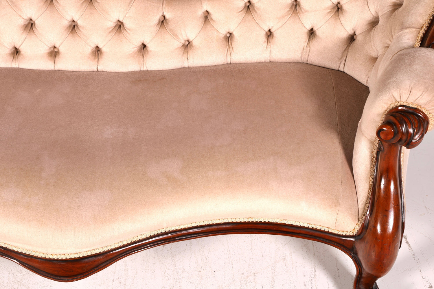 Wunderschönes Louis Philippe Sofa Chaiselongue Loriot Canapè Antik Couch Récamière