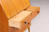 Stilvoller Mid Century Sekretär Danish Design Vintage Büro Schrank Retro Kommode 60s