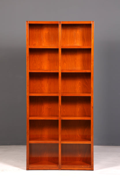 Wunderschönes XXL Englisches Bücherregal Eibe Antik Regal Standregal Bookshelf Buchablage echt Holz