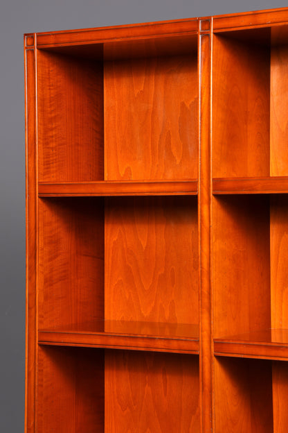 Wunderschönes XXL Englisches Bücherregal Eibe Antik Regal Standregal Bookshelf Buchablage echt Holz