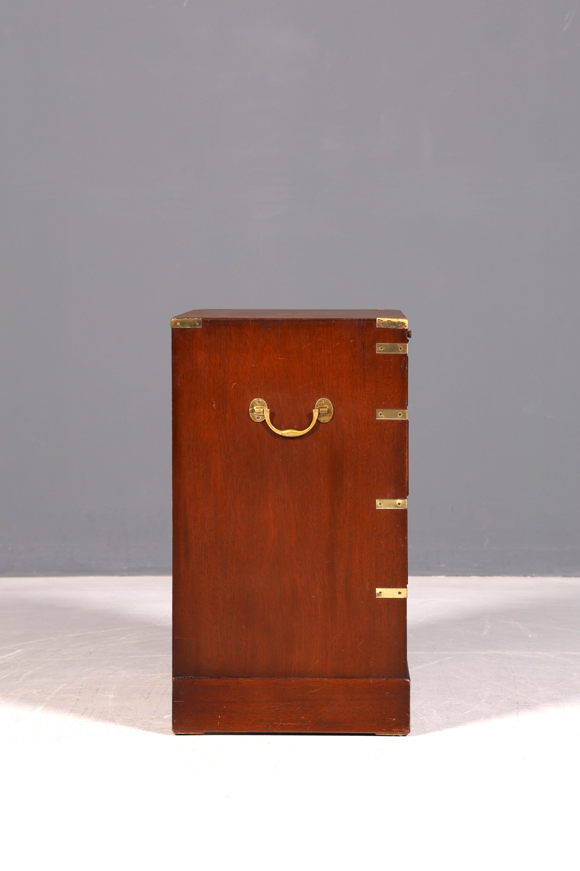 Wunderschöne Maritime Kommode Englisch Military Chest Schrank Schubladenkommode Wäschekommode Antik