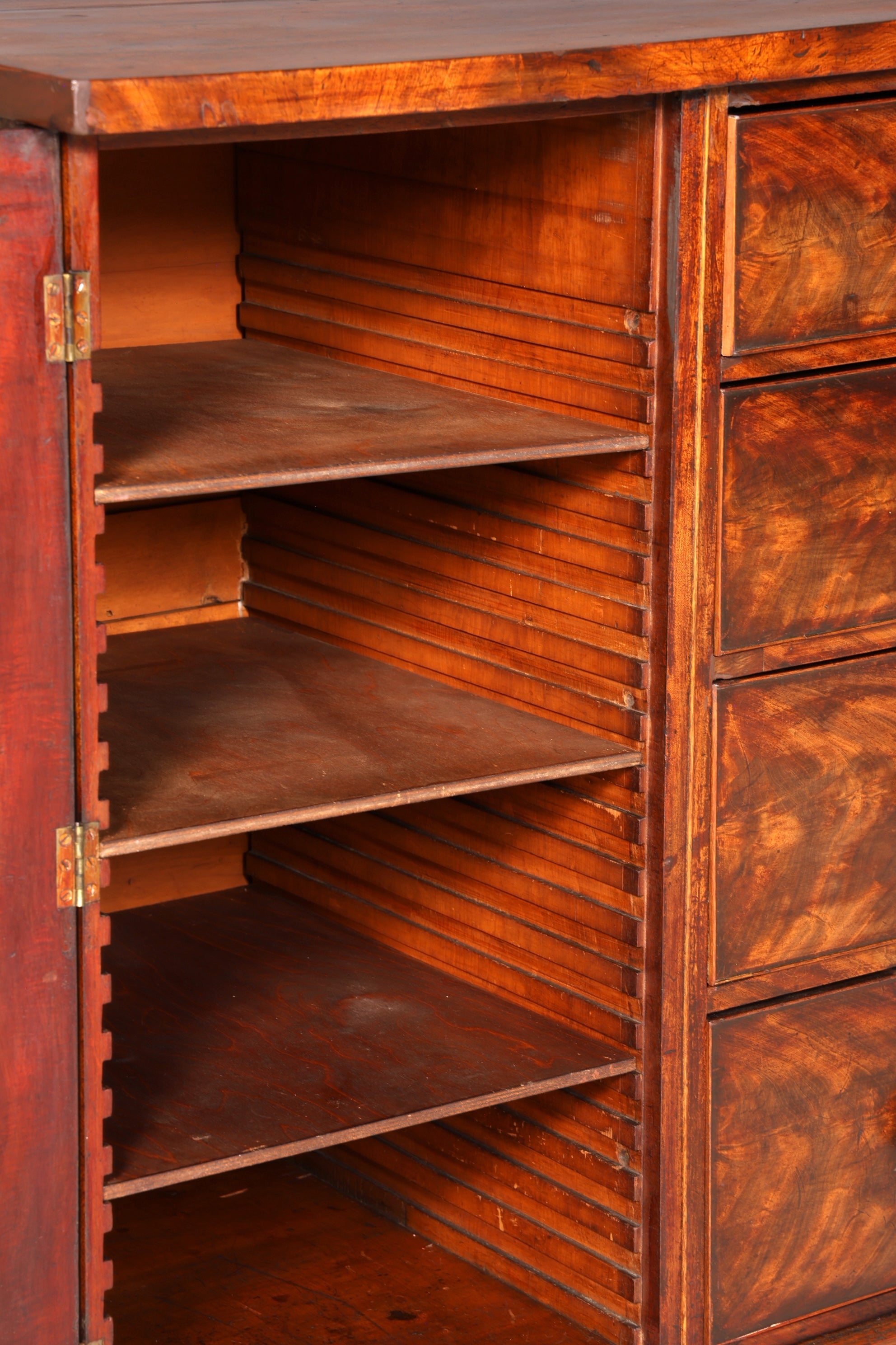 Wunderschöne Englische Kommode echt Holz Antik Biedermeier Schubladenkommoden