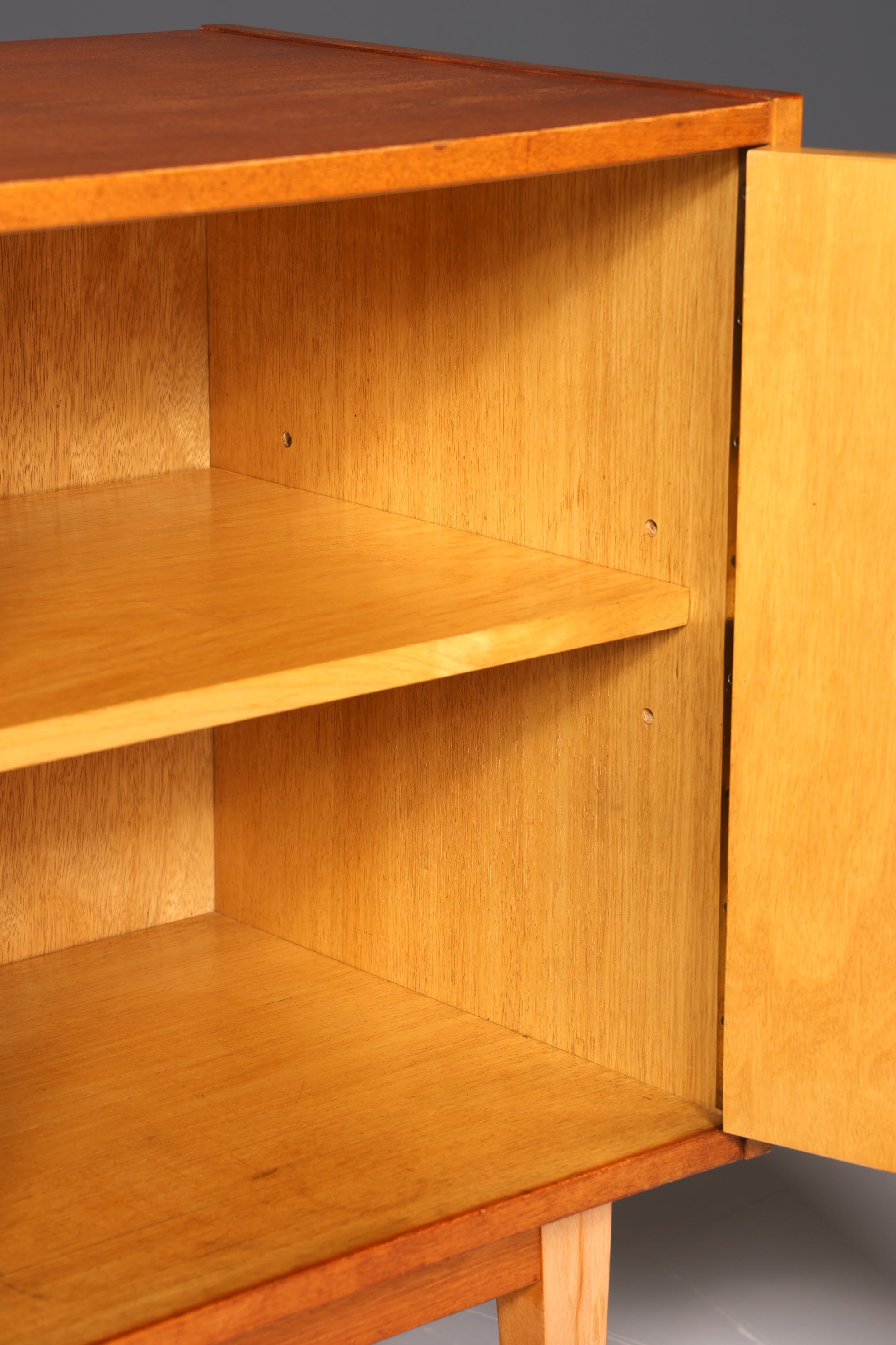 Beautiful original Hellerau sideboard Franz Ehrlich 602 cabinet Mid Century TV cabinet VEB