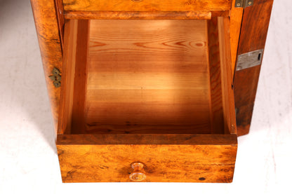 Wunderschöner Art Deco Schreibtisch Nussbaum Antik Massiv Holz Bürotisch Office Table Vintage