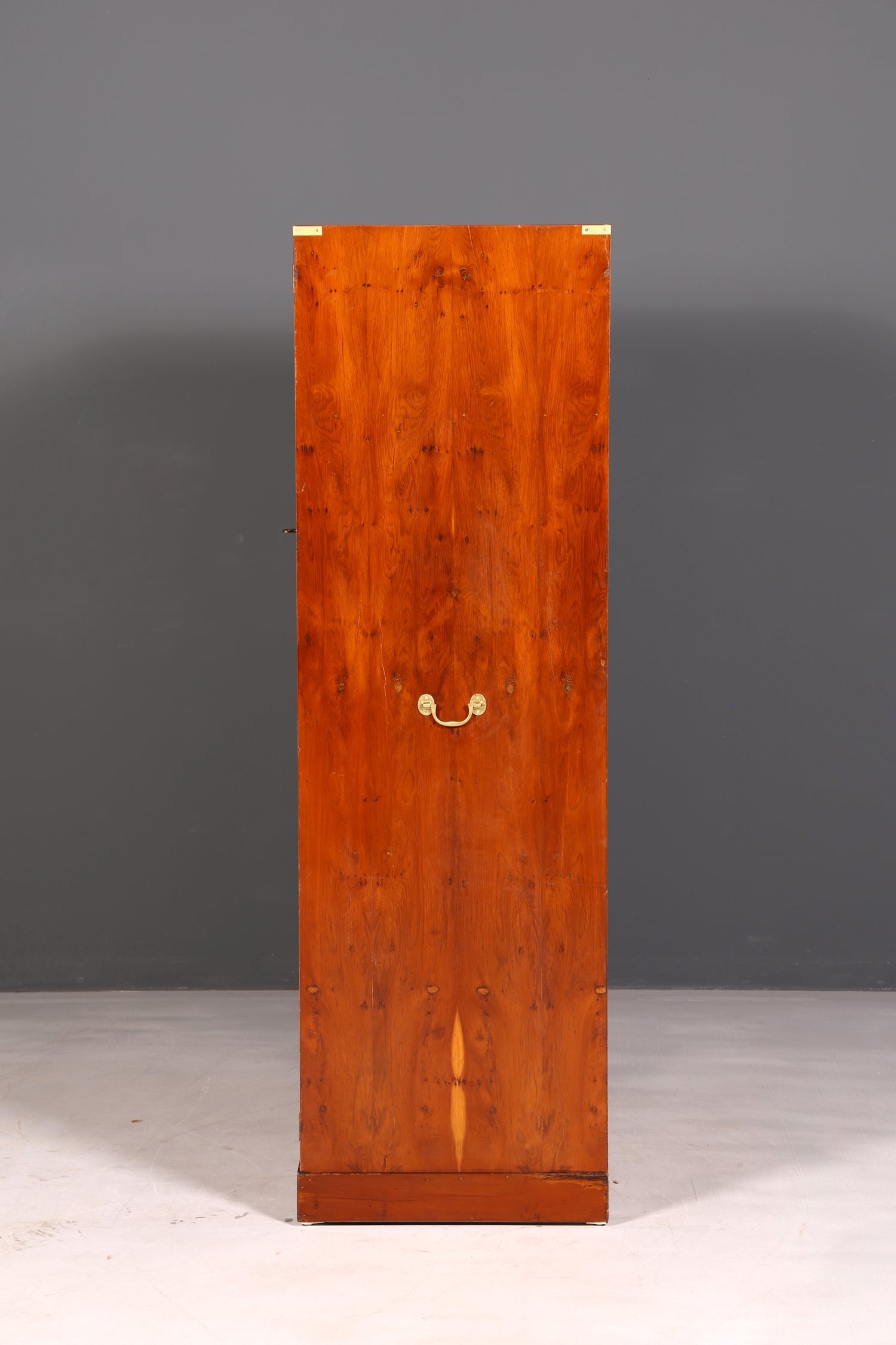 Wunderschöner Maritimer Schrank Military Chest Kleiderschrank Eibe Vertiko Antik Kolonial Dielenschrank