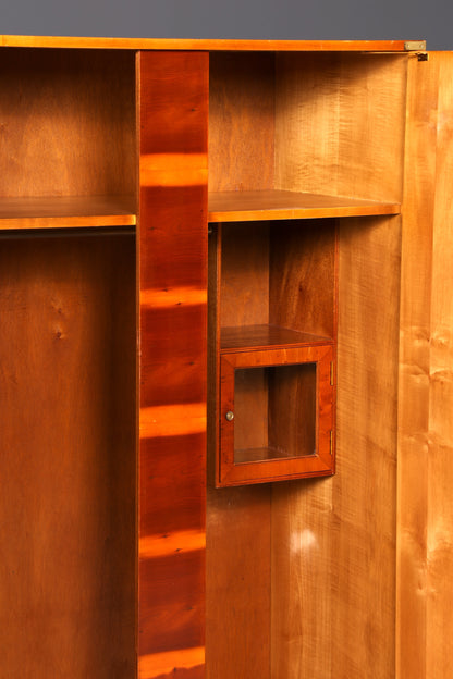 Wunderschöner Maritimer Schrank Military Chest Kleiderschrank Eibe Vertiko Antik Kolonial Dielenschrank