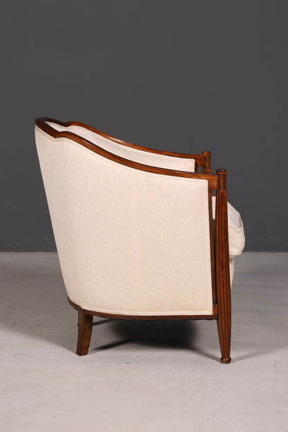 Elegant Art Deco armchair club chair lounge chair upholstered armchair vintage upholstered chair 2 of 2