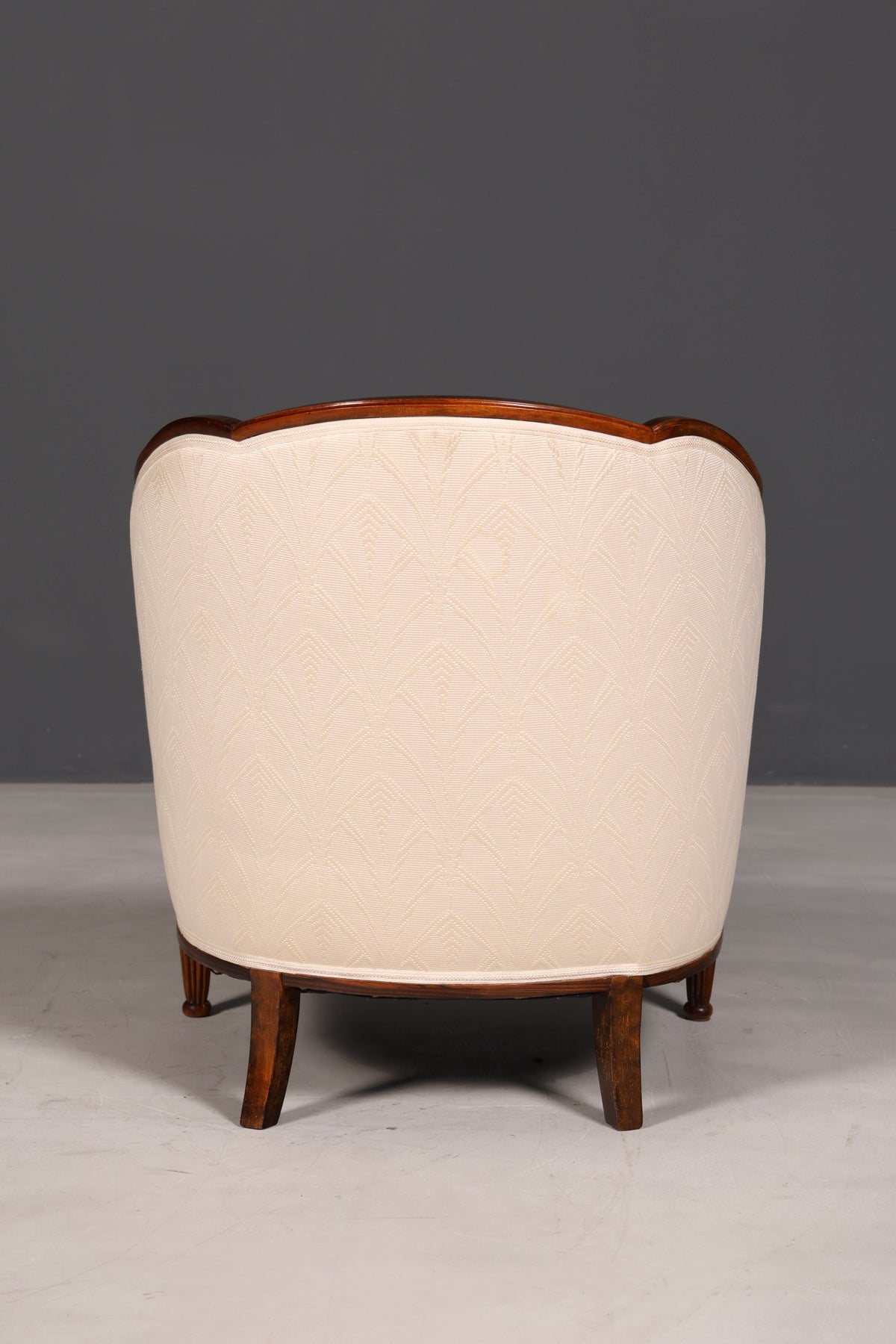 Elegant Art Deco armchair club chair lounge chair upholstered armchair vintage upholstered chair 2 of 2