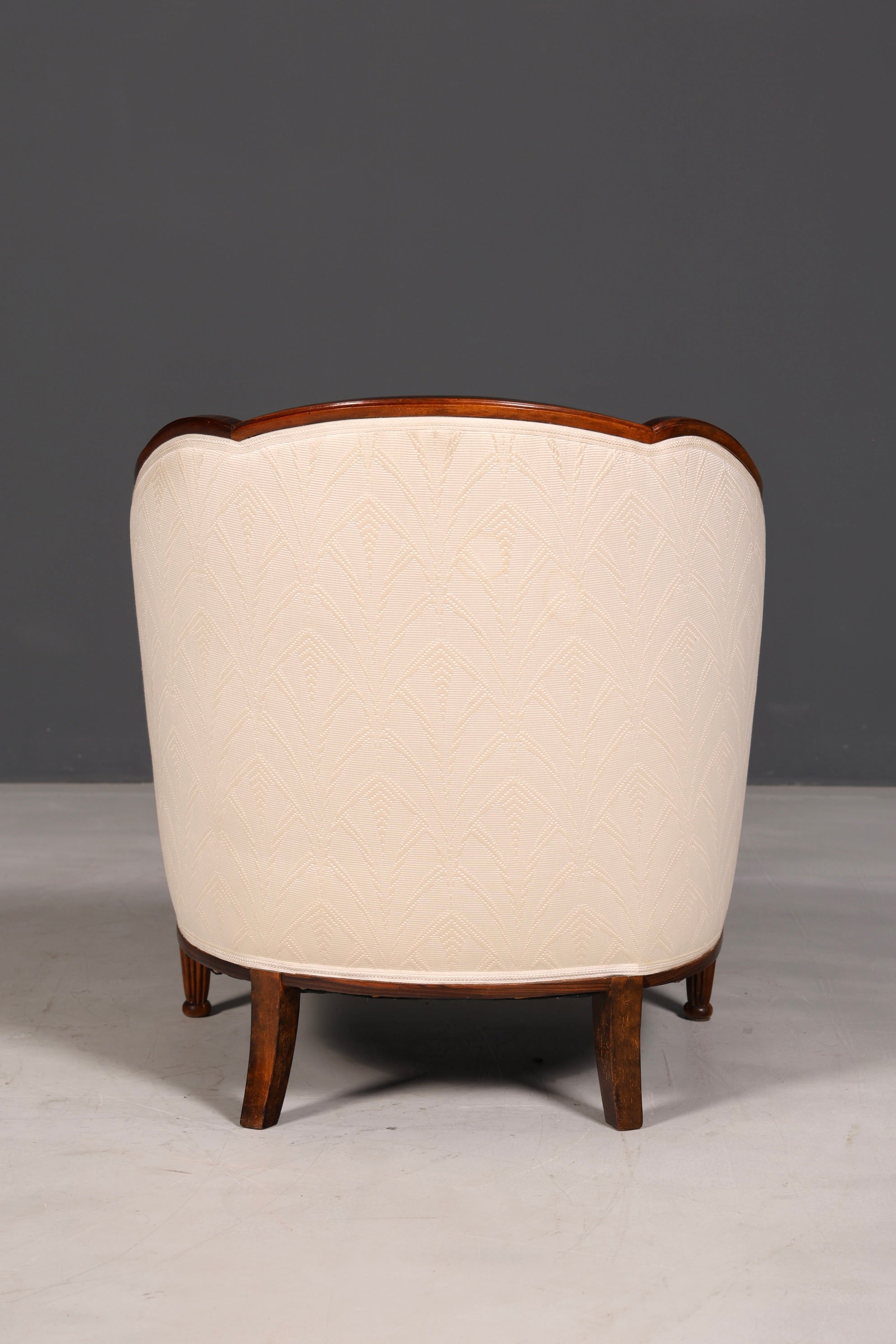 Elegant Art Deco armchair club chair lounge chair upholstered armchair vintage upholstered chair 2 of 2